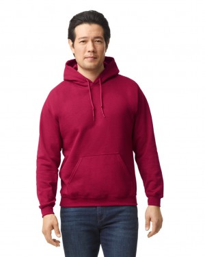 Antique Cherry Red Men's Gildan 18500 Hoodie | ZHNF59376