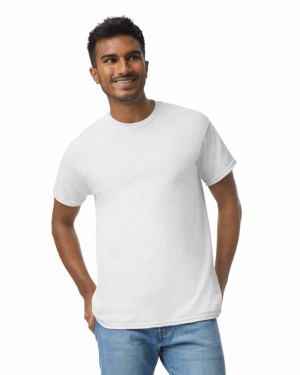 Ash Grey Men's Gildan 2000 T-Shirts | VQZU56019