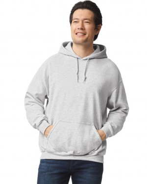 Ash Men's Gildan 18500 Hoodie | UCKJ63791