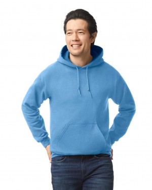 Carolina Blue Men's Gildan 18500 Hoodie Sweatshirt | BZDN32861