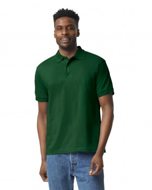 Forest Green Men's Gildan 8800 Polo | OPST27350