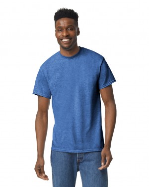 Heather Sport Royal Men's Gildan 8000 T-Shirts | ZNRM59086