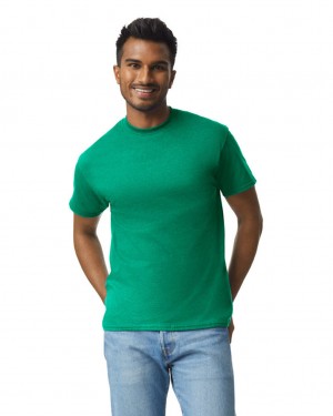 Kelly Green Men's Gildan 2000 T-Shirts | KLHI08961