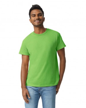 Lime Men's Gildan 2000 T-Shirts | XCKE37085