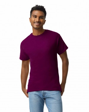 Maroon Men's Gildan 2000 T-Shirts | NYEW07169