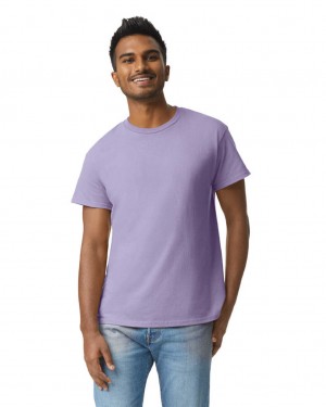 Orchid Men's Gildan 2000 T-Shirts | GHNI46092