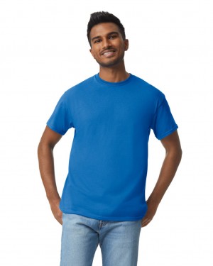 Royal Men's Gildan 5000 T-Shirts | ECDG36179