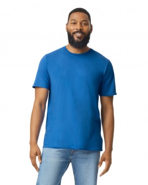 Royal Men's Gildan 64000 T-Shirts | KIHC59367