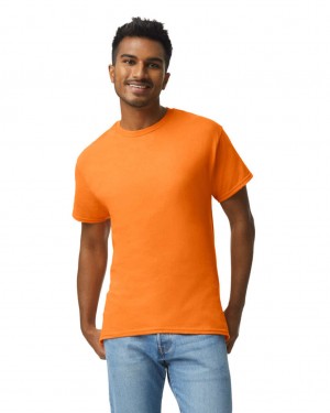 S Orange Men's Gildan 2000 T-Shirts | RHXI81906