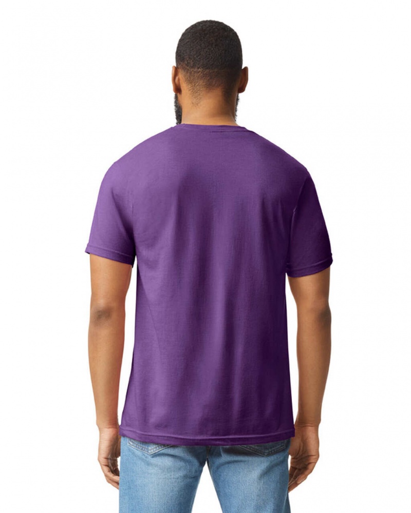 Amethyst Men's Gildan 67000 CVC T-Shirts | SNAL01923