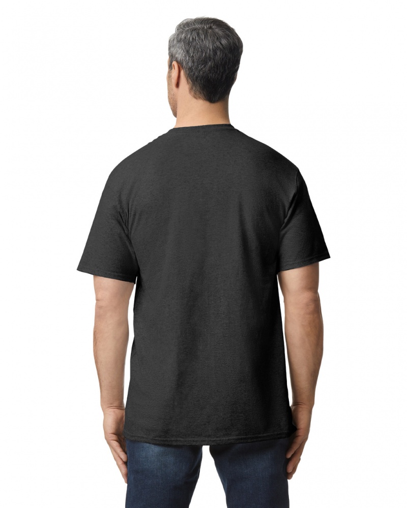 Black Men's Gildan 2000T Tall T-Shirts | FGOR53468