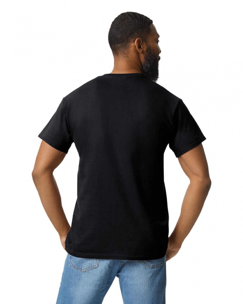 Black Men's Gildan 2300 with Pocket T-Shirts | RSPC38674