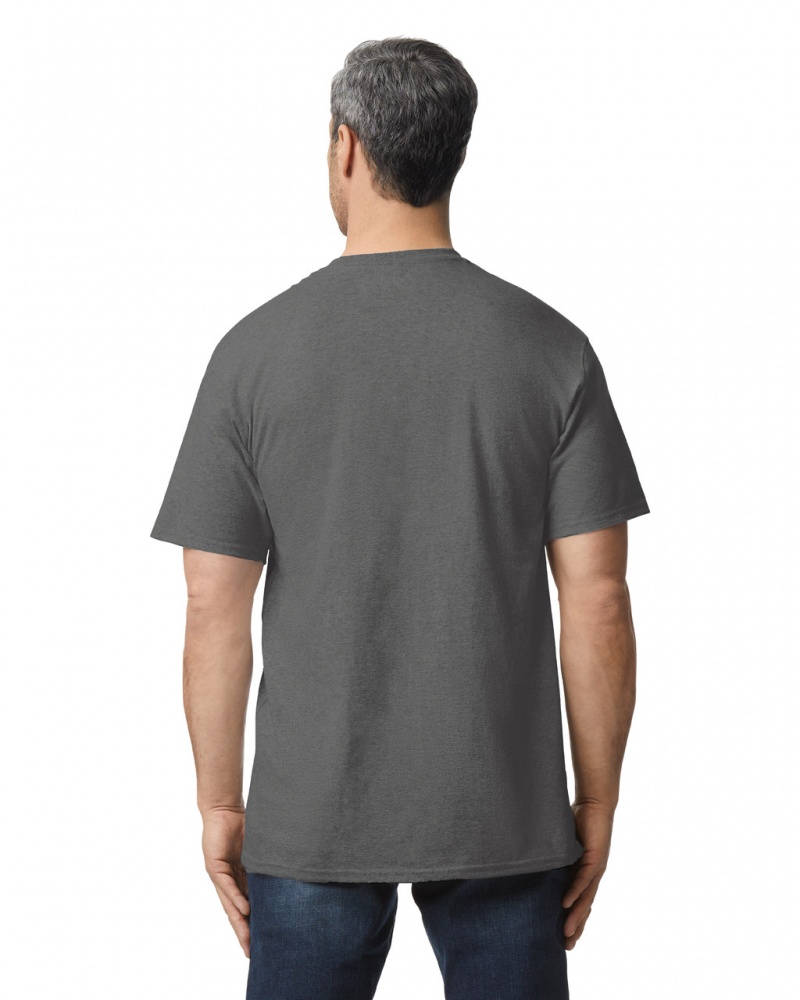 Charcoal Men's Gildan 2000T Tall T-Shirts | MTLG08729