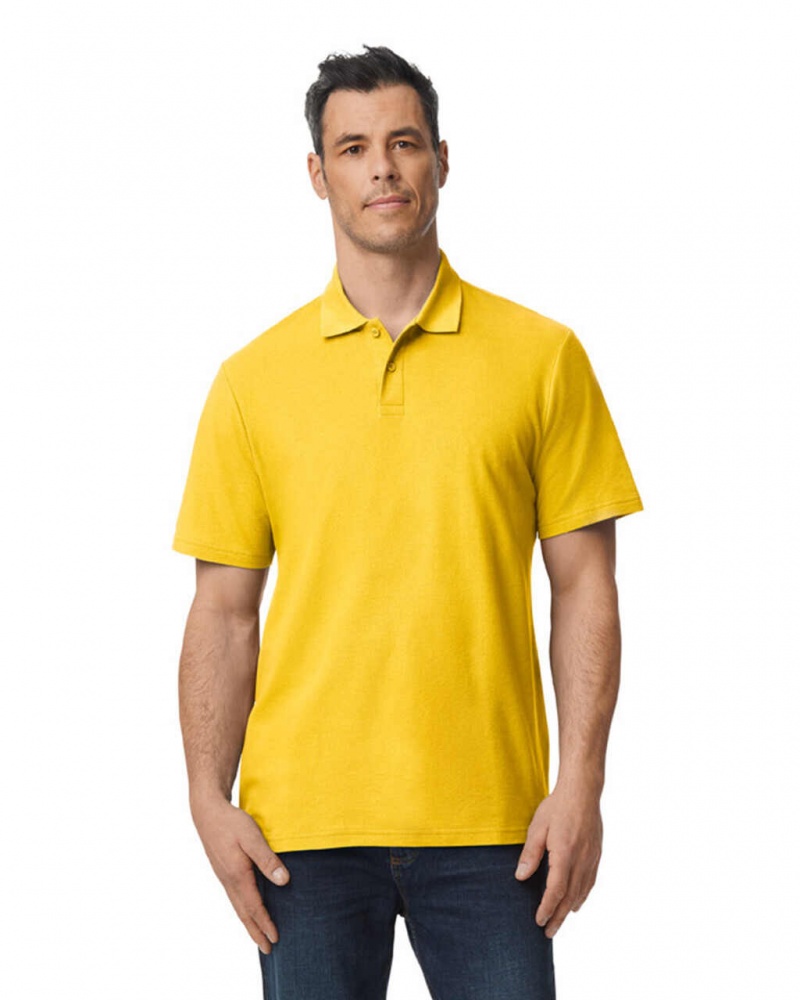 Daisy Men\'s Gildan 64800 Pique Polo | CTKN37680