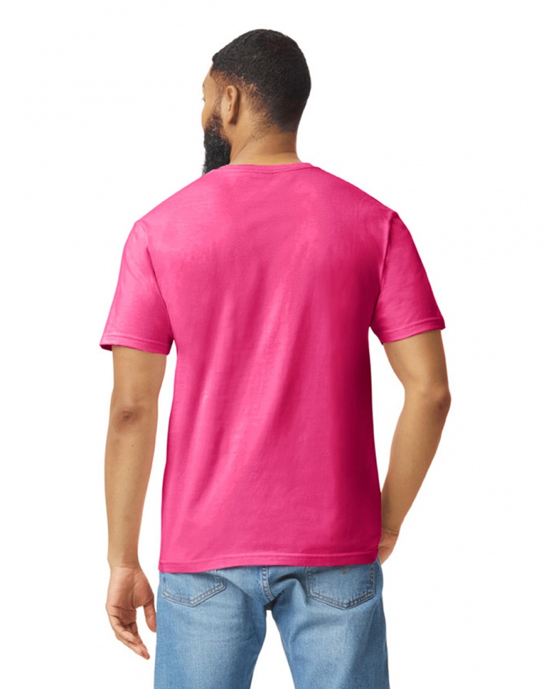 Heliconia Men's Gildan 64000 T-Shirts | FYHR10684