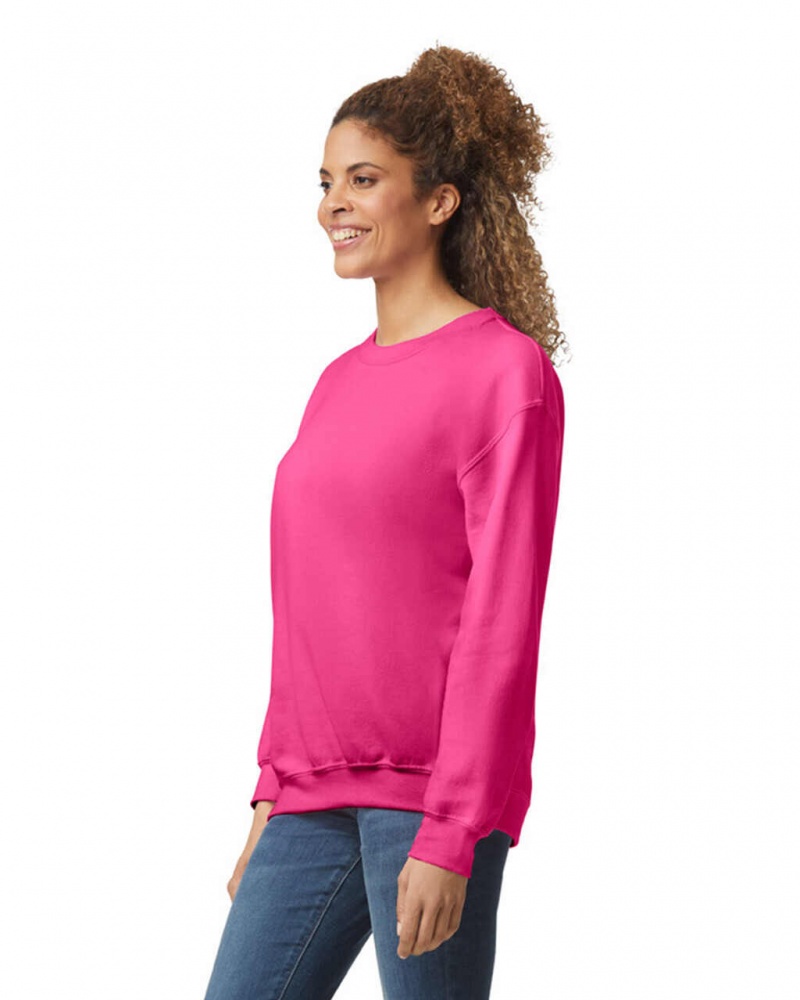 Heliconia Women's Gildan 18000 Crewneck Sweatshirt | XVPN41038