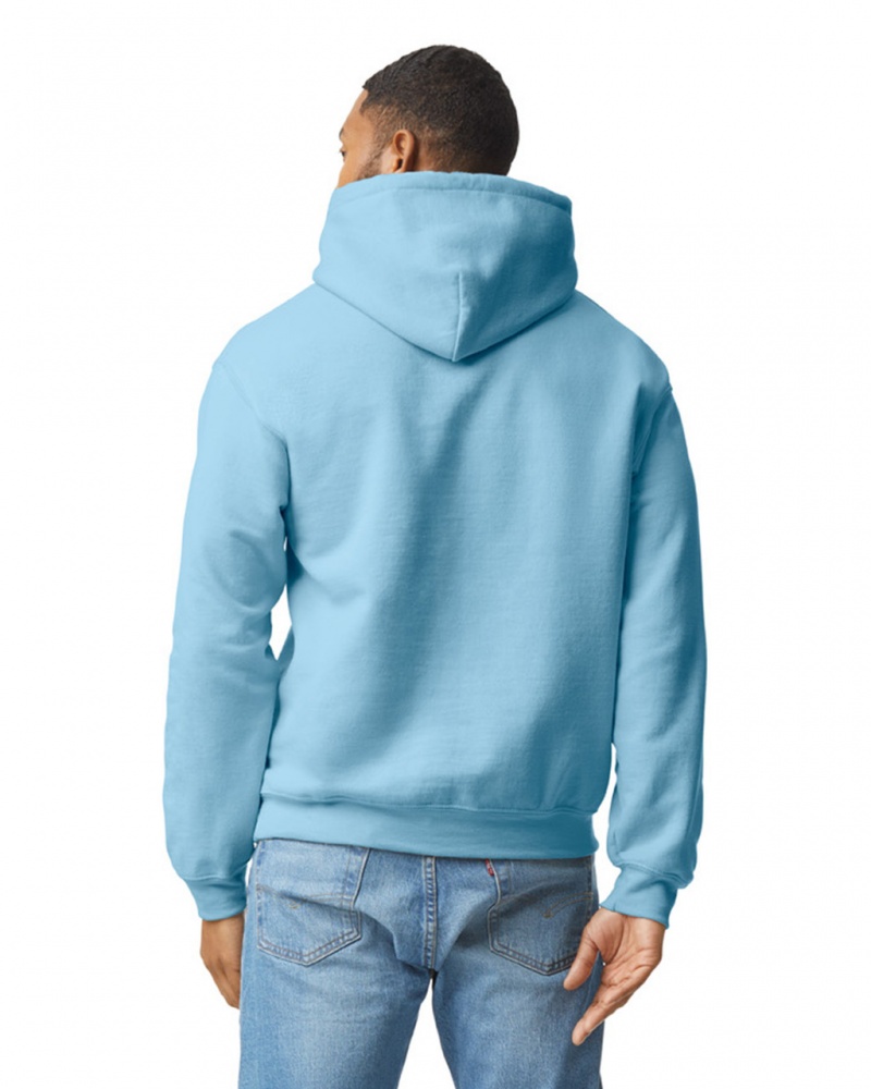 Light Blue Men's Gildan 18500 Hoodie | RAWI95348