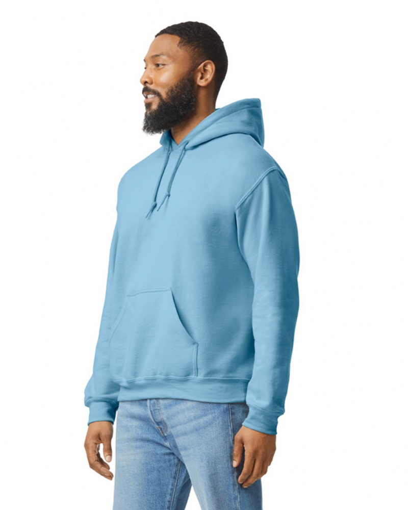 Light Blue Men's Gildan 18500 Hoodie | RAWI95348