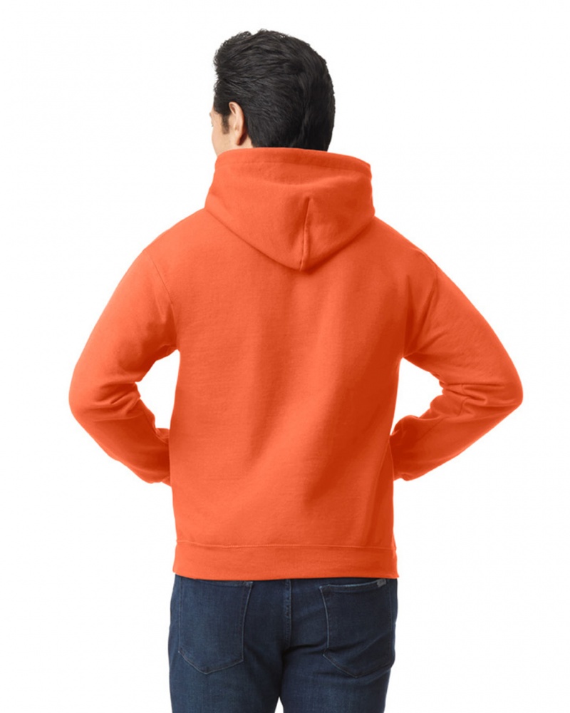 Orange Men's Gildan 18500 Hoodie | PYBW04853