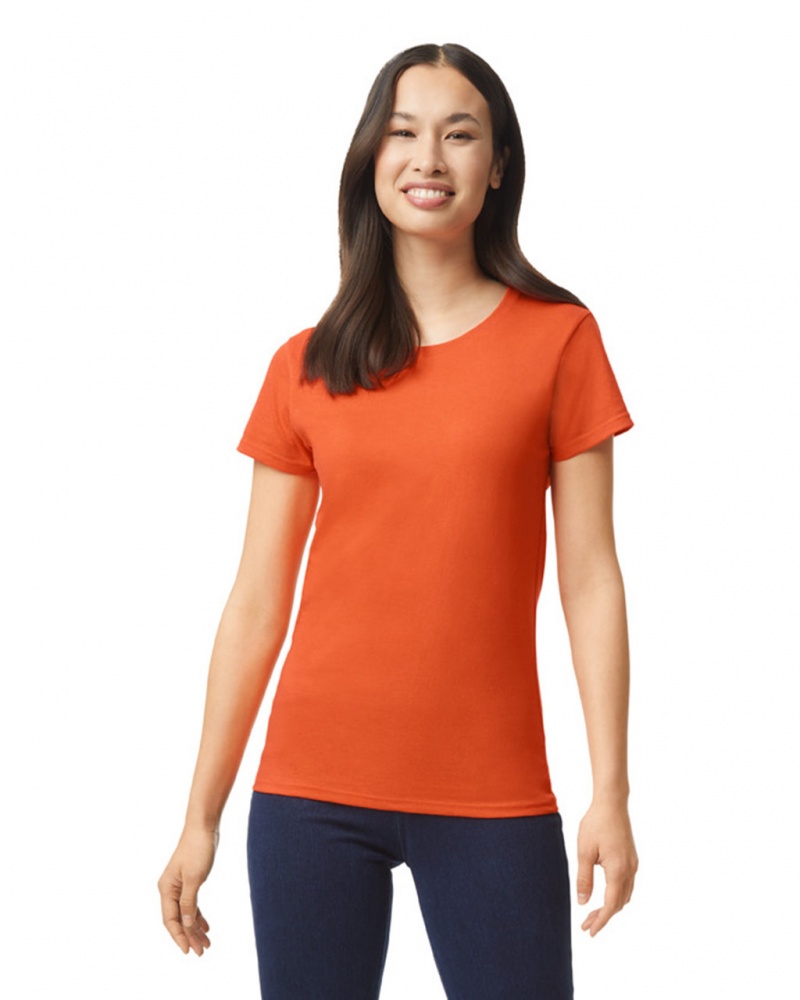 Orange Women\'s Gildan 5000L T-Shirts | APLD45618