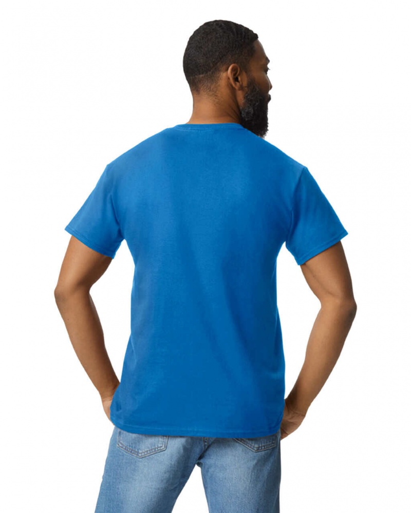 Royal Men's Gildan 2300 with Pocket T-Shirts | PIGO30762