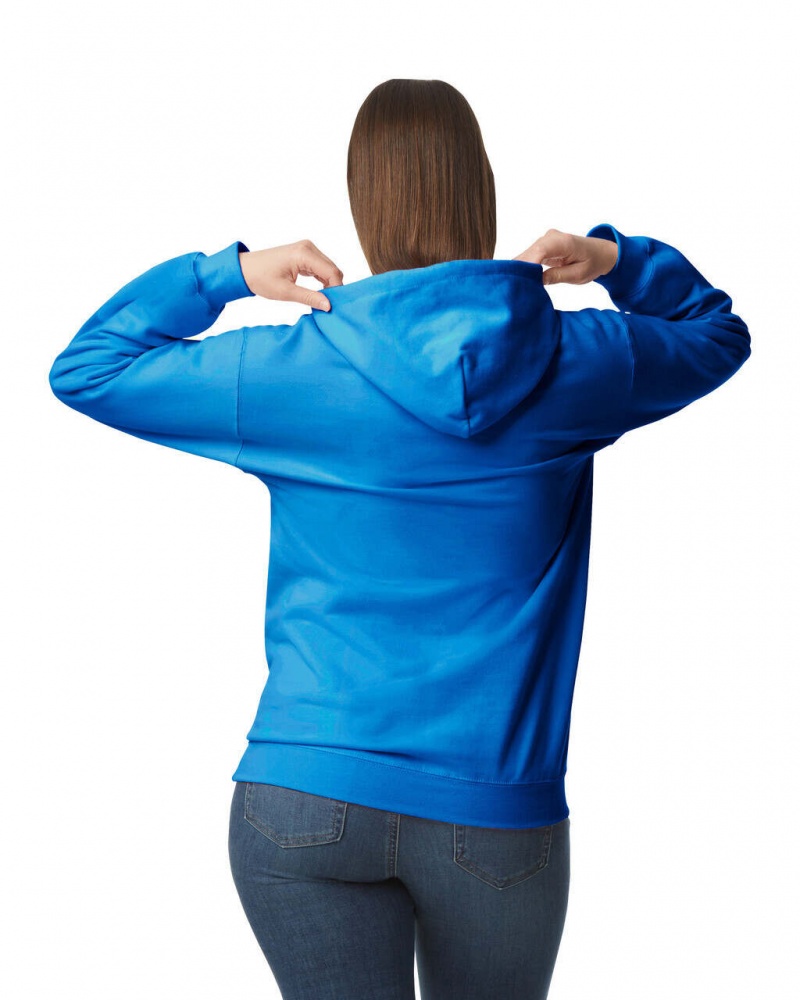 Royal Women's Gildan SF500 Midweight Fleece Hoodie | LXTD72630