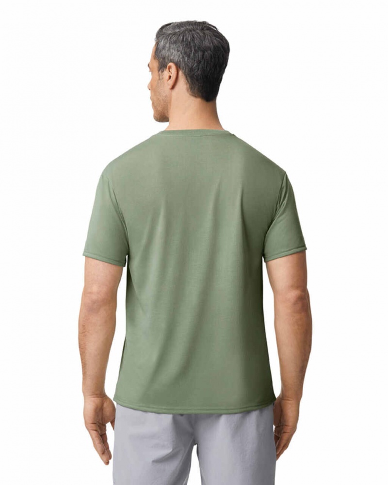 Sage Men's Gildan 42000 T-Shirts | HRBM32475