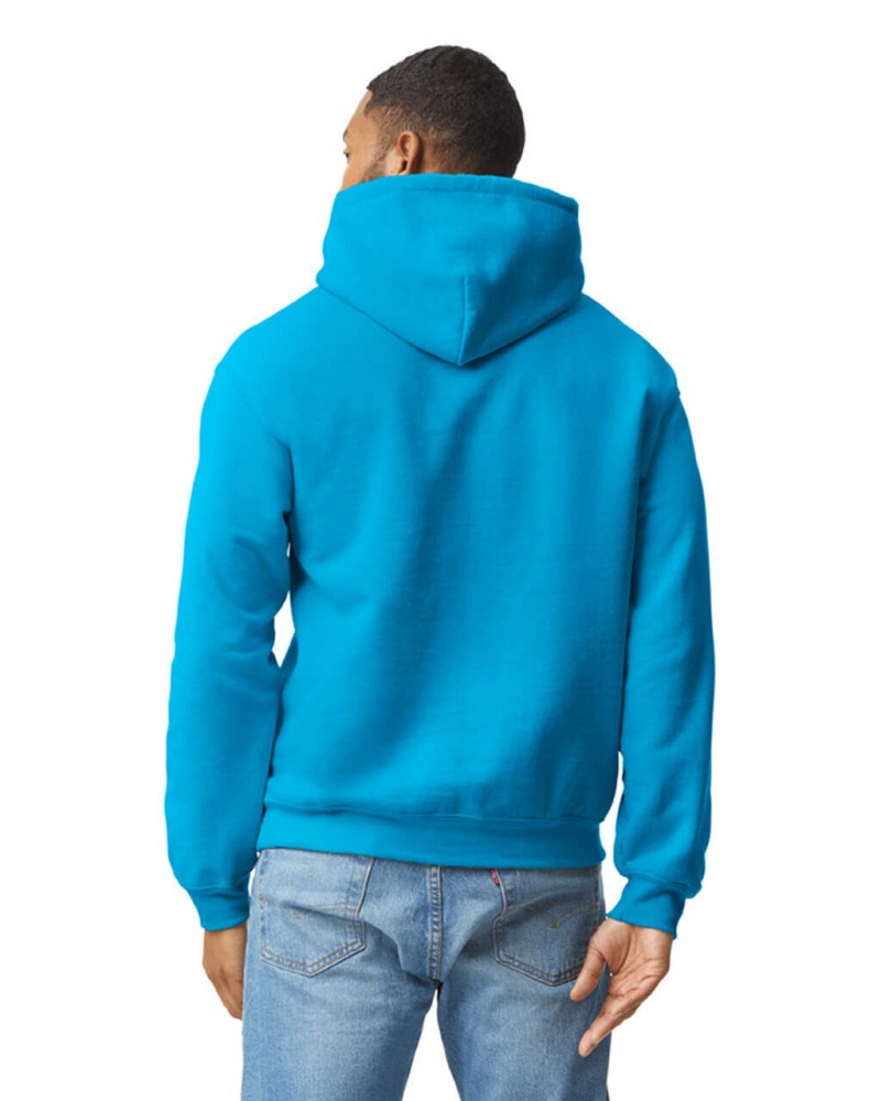 Sapphire Men's Gildan 18500 Hoodie Sweatshirt | EPDF60193