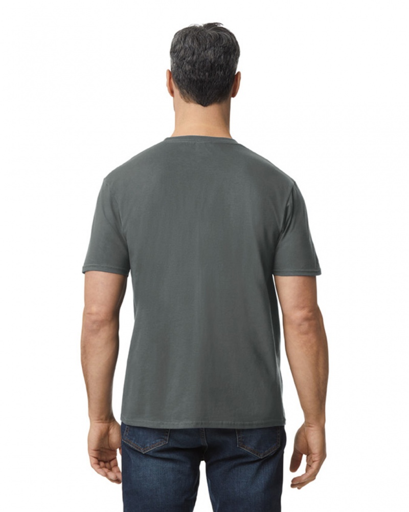 Storm Grey Men's Gildan 980 T-Shirts | FXBS34209