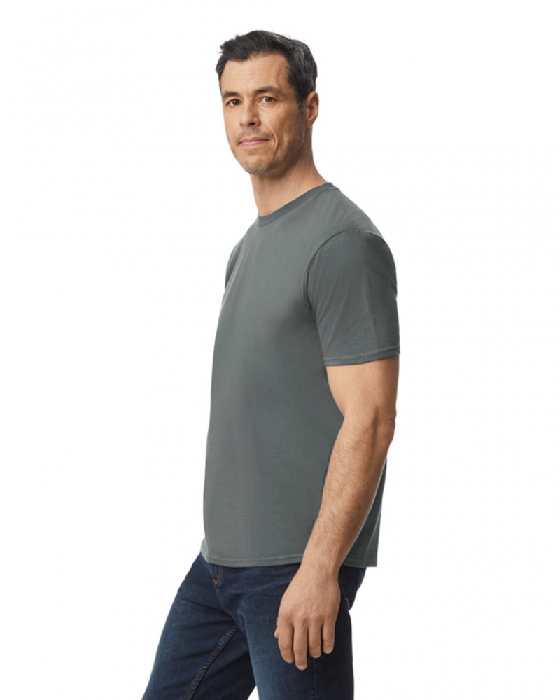 Storm Grey Men's Gildan 980 T-Shirts | FXBS34209